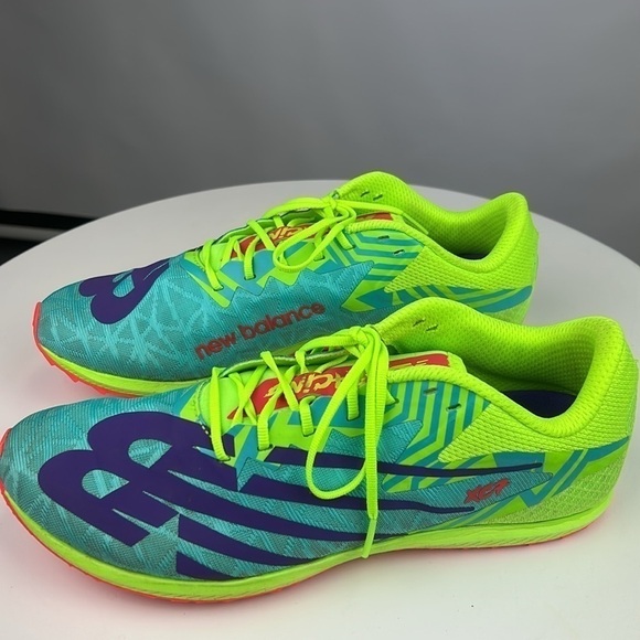 New Balance XC7 Racing Shoes Men’s Size 9 with New replacement Spikes Kit - Picture 9 of 10